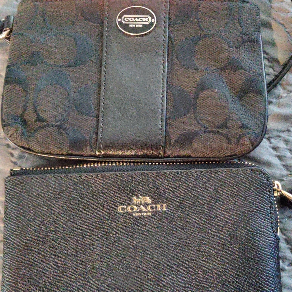 Two coach handbag